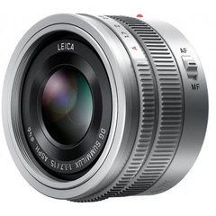 Объектив PANASONIC Lumix G 15mm f/1.7 Leica Silver (H-X015E-S)