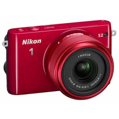 Цифровой фотоаппарат Nikon 1 S2 + 11-27.5mm Red (VVA223K001)
