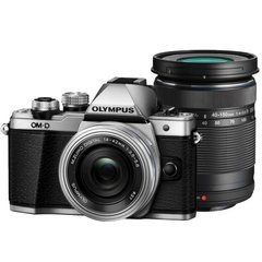 Цифровой фотоаппарат OLYMPUS E-M10 mark II Pancake Double Zoom 14-42+40-150 Kit S/S/BE-M1 (V207053SE000)