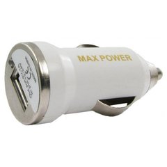 Зарядное устройство MaxPower Mini 1A White (33840)