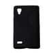 Чехол для моб. телефона Drobak для LG Optimus L9 II /Elastic PU/Black (211541)