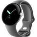 Смарт-годинник Google Pixel Watch LTE Polished Silver Case/Charcoal Active Band