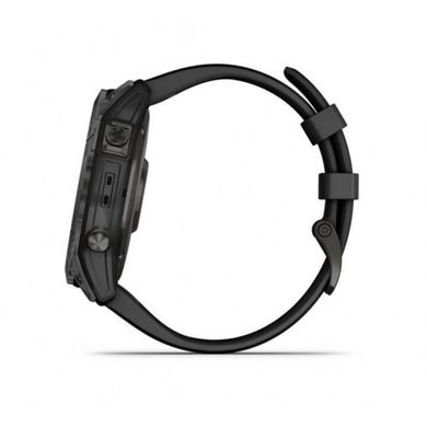 Смарт-часы Garmin Fenix 7X Sapphire Solar Carbon Gray DLC Titanium with Black Band (010-02541-10/11/34)