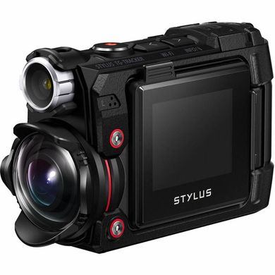 Экшн-камера OLYMPUS TG-Tracker Black (Waterproof - 30m; Wi-Fi; GPS) (V104180BE000)