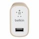 Зарядное устройство Belkin Mixit Premium 1*USB 5V/2.4A (F8M731vfGLD)