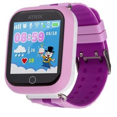 Смарт-часы ATRIX Smart watch iQ100 Touch Pink