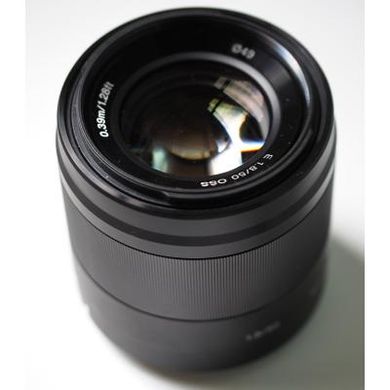 Объектив SONY 50mm f/1.8 Black for NEX (SEL50F18B.AE)