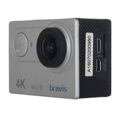 Экшн-камера Bravis A1 Silver (BRAVISA1s)