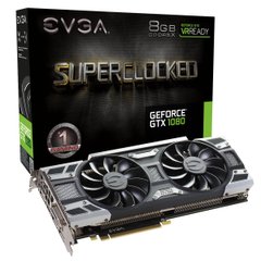 Видеокарта EVGA GeForce GTX 1080 SC GAMING ACX 3.0 (08G-P4-6183-KR)