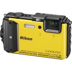 Цифровой фотоаппарат Nikon Coolpix AW130 Yellow (VNA844E1)