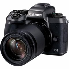 Цифровой фотоаппарат Canon EOS M5 + 18-150 IS STM Kit Black (1279C049)