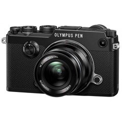 Цифровой фотоаппарат OLYMPUS PEN-F 17mm 1:1.8 Kit black/black (V204063BE000)