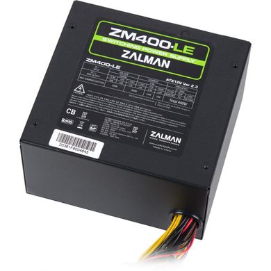 Блок питания Zalman 400W (ZM400-LE)