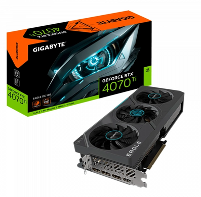 Відеокарта GIGABYTE GeForce RTX 4070 Ti EAGLE OC 12G rev. 2.0 (GV-N407TEAGLE OC-12GD)