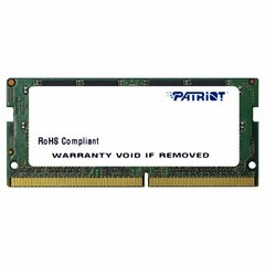Модуль памяти для ноутбука SoDIMM DDR4 8GB 2133 MHz Patriot (PSD48G213381S)