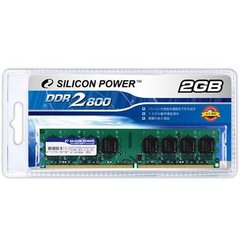Модуль памяти для компьютера DDR2 2GB 800 MHz Silicon Power (SP002GBLRU800S02)