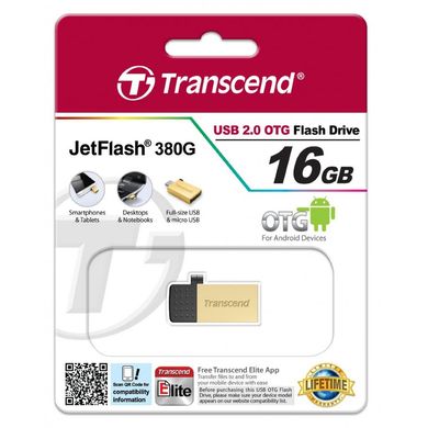 USB флеш накопитель Transcend JetFlash 380G (TS16GJF380G)