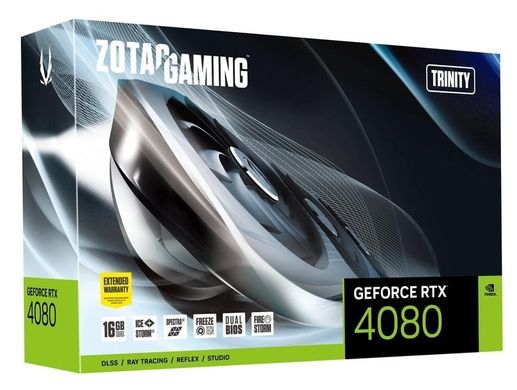 Відеокарта Zotac GAMING GeForce RTX 4080 16GB Trinity (ZT-D40810D-10P)