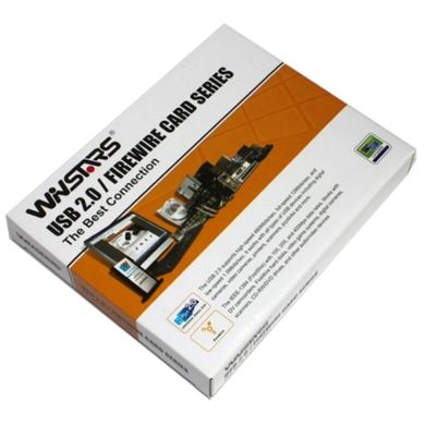 Контроллер PCMCIA to 3xFirewire Winstars (WS-CB1394x2)