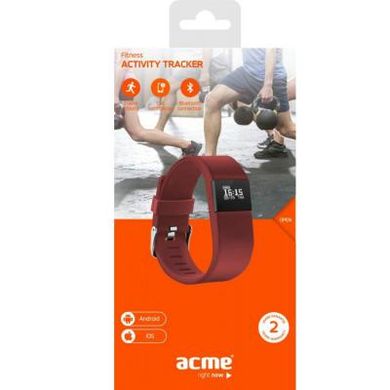 Фитнес браслет ACME ACT03 activity tracker Red (4770070878576)