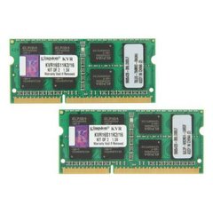Модуль памяти для ноутбука SODIMM DDR3 16GB (2x8GB) 1600 MHz ValueRAM Kingston (KVR16S11K2/16)