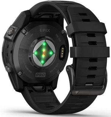 Смарт-часы Garmin Epix Pro Gen 2 47mm Slate Gray w. Black Band (010-02803-00/01)