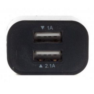 Зарядное устройство Maxxter 2 USB, 2.1A (UС-22A)