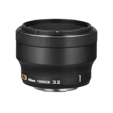 Объектив Nikon 1 Nikkor 32mm f/1.2 black (JVA301DA)