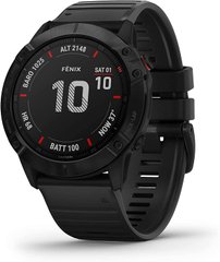 Спортивний годинник Garmin Fenix 6X Pro Sapphire Carbon Grey DLC with Black Band (010-02157-11/10)