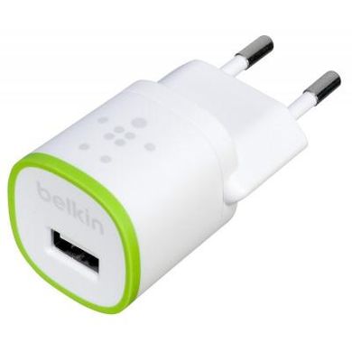 Зарядное устройство Belkin USB HomeCharger (1*USB, 1A) (F8J013vfWHT)