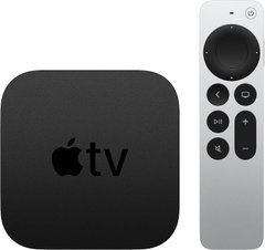 Стаціонарний медіаплеєр Apple TV 4K 2021 64GB (MXH02)