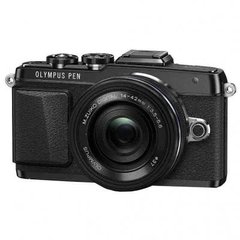 Цифровой фотоаппарат OLYMPUS E-PL7 14-42 mm Pancake Zoom Kit black/black (V205073BE001)