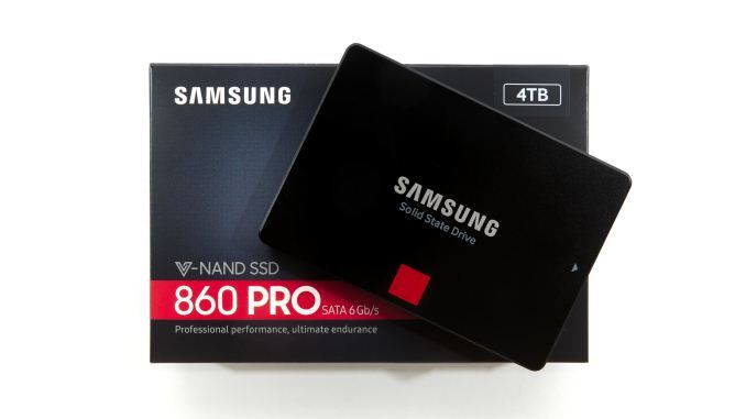 SSD накопитель Samsung 860 PRO 4 TB (MZ-76P4T0BW)