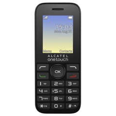 Мобильный телефон ALCATEL ONETOUCH 1016D Volcano Black (4894461319353)