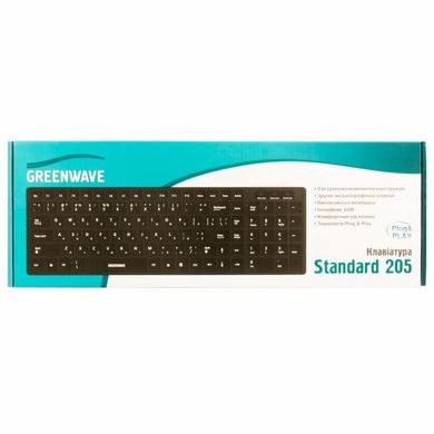 Клавиатура Greenwave Standard 205 (R0004684)