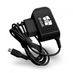 Зарядное устройство Drobak with Cable 220V-USB black 5V, 550mA (905324)