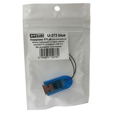 Считыватель флеш-карт ST-Lab MicroSD/TF (U-373 blue)