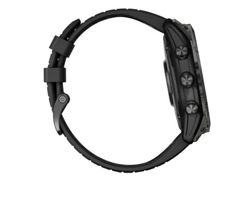 Смарт-часы Garmin Fenix 7X Pro Solar Slate Gray w. Black Band (010-02778-00/01)