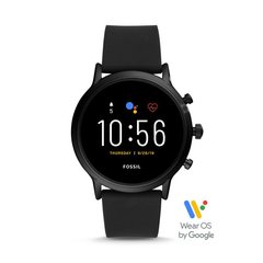Смарт-годинник Fossil GEN 5 SMARTWATCH - THE CARLYLE HR BLACK SILICONE