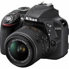Цифровой фотоаппарат Nikon D3300 + AF-P 18-55 Non-VR KIT (VBA390K010)
