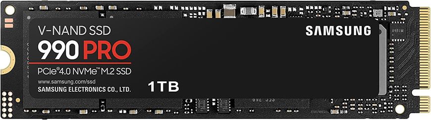 SSD накопитель Samsung 990 PRO 1 TB (MZ-V9P1T0BW)
