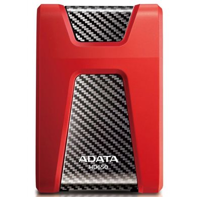 Внешний жесткий диск 2.5" 1TB ADATA (AHD650-1TU3-CRD)