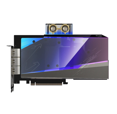 Видеокарта GIGABYTE AORUS GeForce RTX 3080 XTREME WATERFORCE 10G (GV-N3080AORUSX W-10GD)