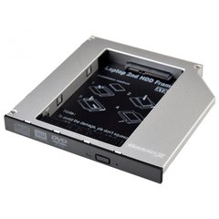 Фрейм-переходник Grand-X HDD 2.5'' to notebook ODD SATA/mSATA HDC-25 (HDC-25 /TITH5A)