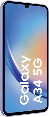 Смартфон Samsung Galaxy A34 5G 6/128GB Light Violet (SM-A346ELVA)