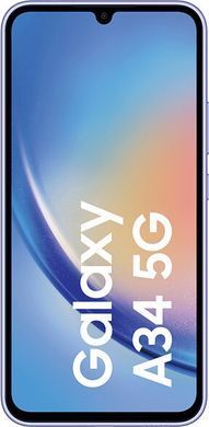 Смартфон Samsung Galaxy A34 5G 6/128GB Light Violet (SM-A346ELVA)