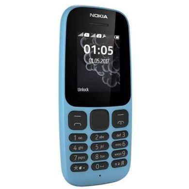 Мобильный телефон Nokia 105 DS New Blue (A00028317)