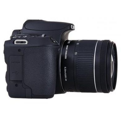 Цифровой фотоаппарат Canon EOS 200D kit 18-55 DC III Black (2250C014)