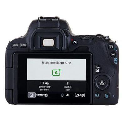 Цифровой фотоаппарат Canon EOS 200D kit 18-55 DC III Black (2250C014)