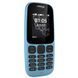Мобильный телефон Nokia 105 DS New Blue (A00028317)